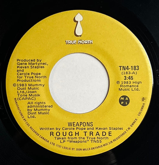 Rough Trade : Weapons (7", Single)