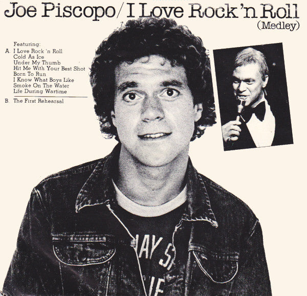 Joe Piscopo : I Love Rock 'N Roll (Medley) (7", Single)