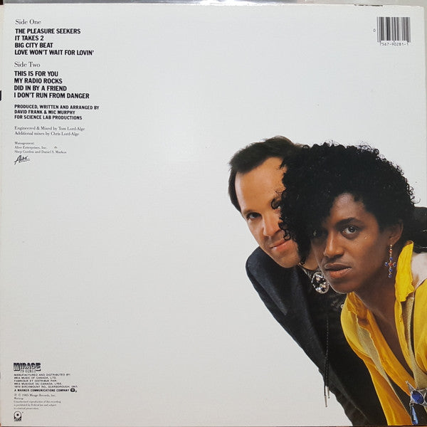 The System : The Pleasure Seekers (LP, Album)