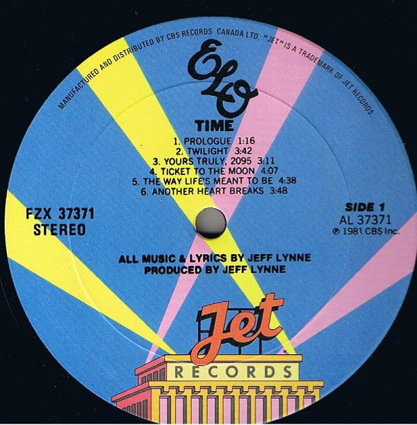 ELO* : Time (LP, Album)