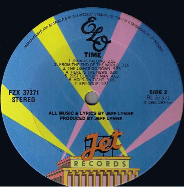 ELO* : Time (LP, Album)