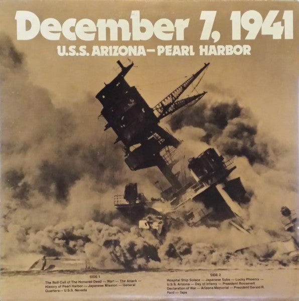 John Henry Russell : Pearl Harbor December 7, 1941 (LP, Mono)