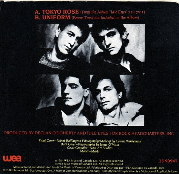 Idle Eyes : Tokyo Rose (7", Single)