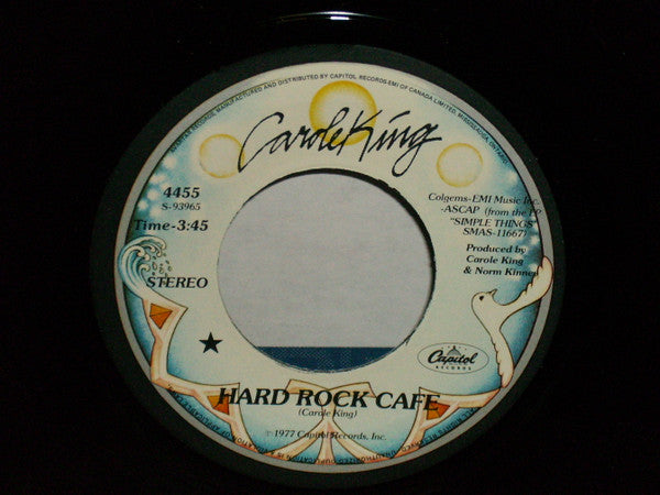 Carole King : Hard Rock Cafe (7")