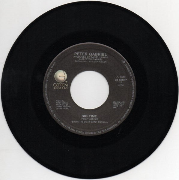 Peter Gabriel : Big Time (7", Single)
