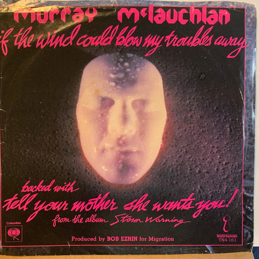 Murray McLauchlan : If The Wind Could Blow My Troubles Away (7", Single)