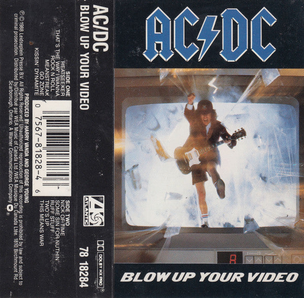 AC/DC : Blow Up Your Video (Cass, Album, Dol)