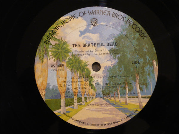 The Grateful Dead : The Grateful Dead (LP, Album, RE)