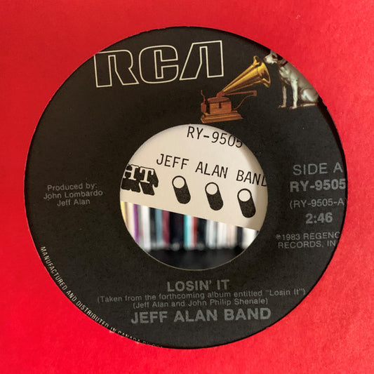 Jeff Alan Band : Losin' It (7", Single)
