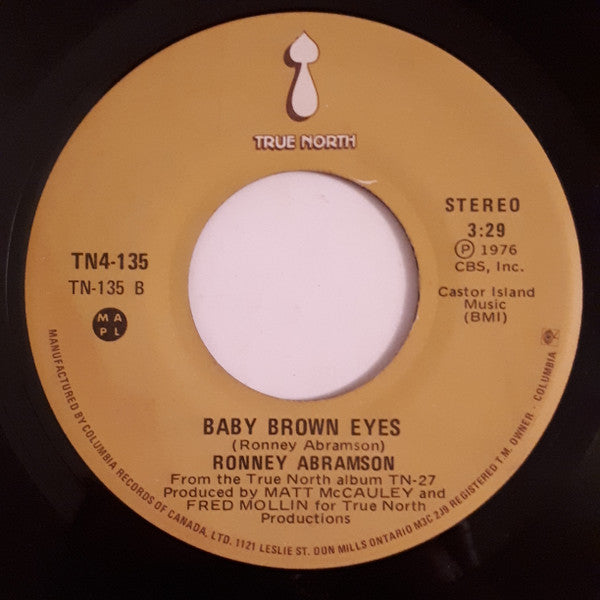 Ronney Abramson : S-T-O Please (7", Single)