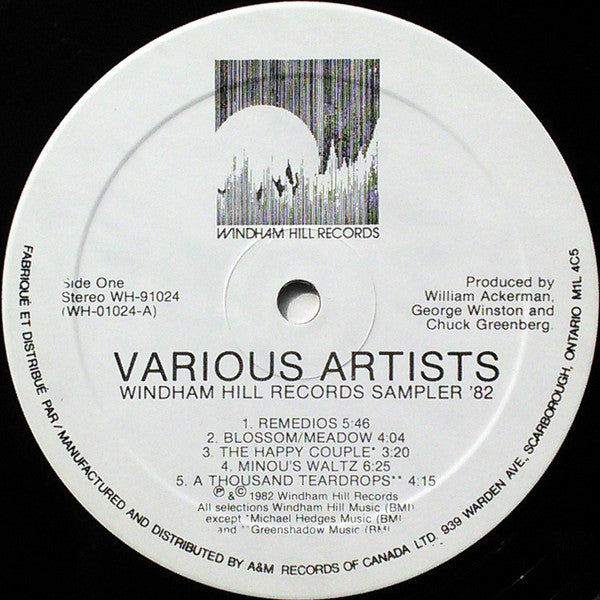 Various : Windham Hill Records Sampler '82 (LP, Smplr)