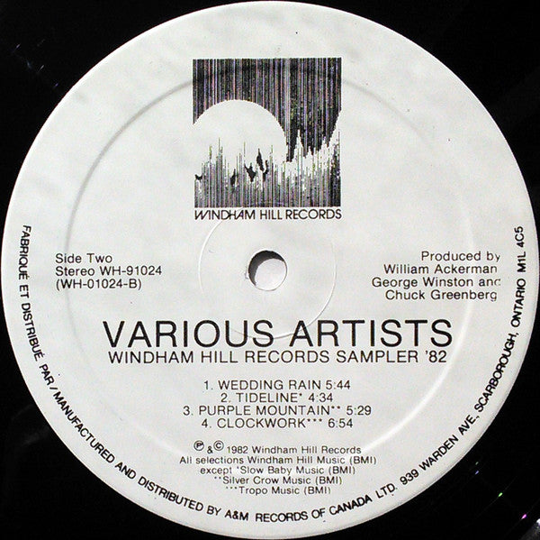 Various : Windham Hill Records Sampler '82 (LP, Smplr)