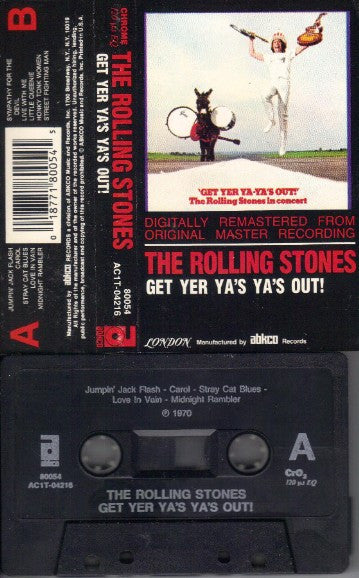 The Rolling Stones : Get Yer Ya Ya's Out (Cass, Album, RE, RM)