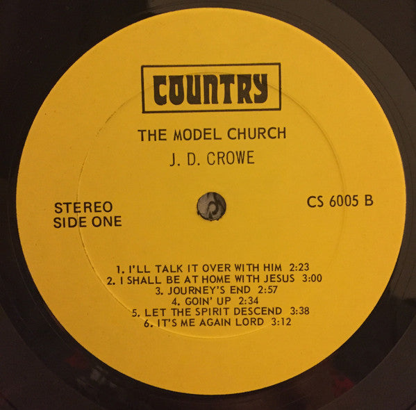 J.D. Crowe And The Kentucky Mountain Boys : The Model Church (LP, Album)