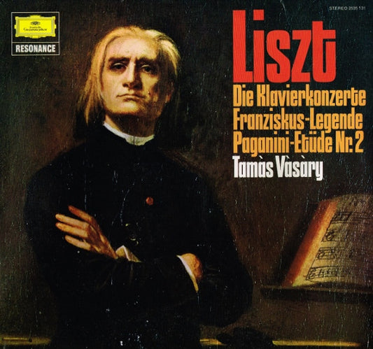 Liszt* - Tamàs Vàsàry* : Die Klavierkonzerte - Franziskus-Legende - Paganini-Etüde Nr.2 (LP, RE)
