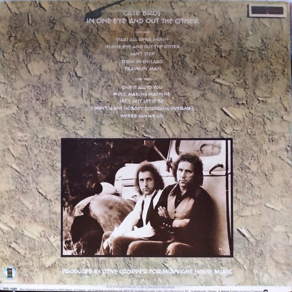 Cate Bros.* : In One Eye And Out The Other (LP, Album)