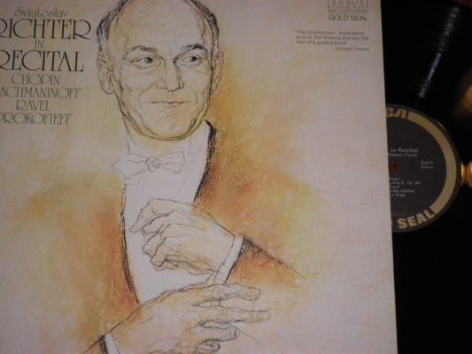 Sviatoslav Richter : Richter In Recital (LP, RE, RM)