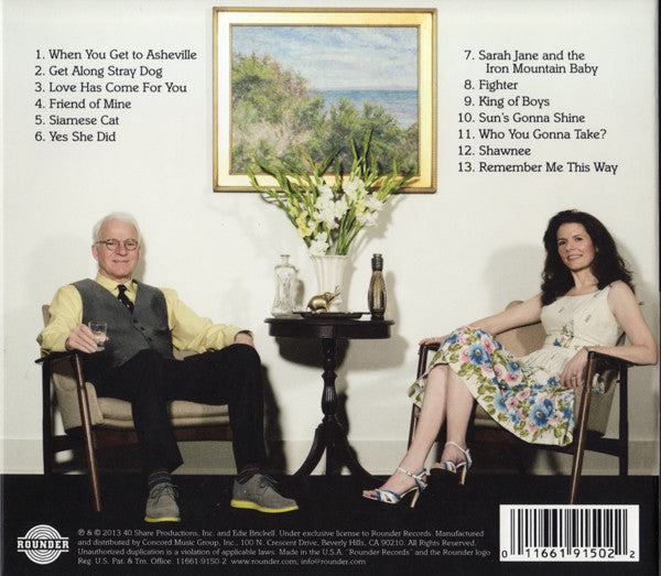 Steve Martin (2) & Edie Brickell : Love Has Come For You (CD, Album, Dig)