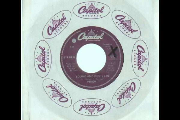 Prism (7) : Young And Restless (7", Single)