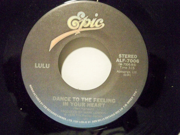 Lulu : I Could Never Miss You (More Than I Do)  (7", Single)