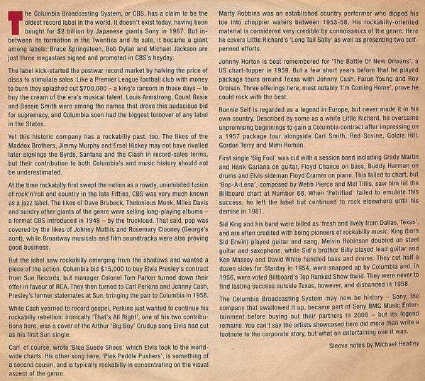 Various : Essential Rockabilly - The Columbia Story (2xCD, Comp)