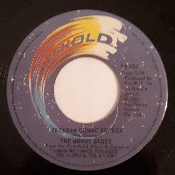 The Moody Blues : Talking Out Of Turn (7", Single)