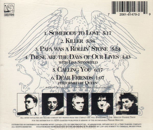 George Michael And Queen With Lisa Stansfield : Five Live (CD, EP)