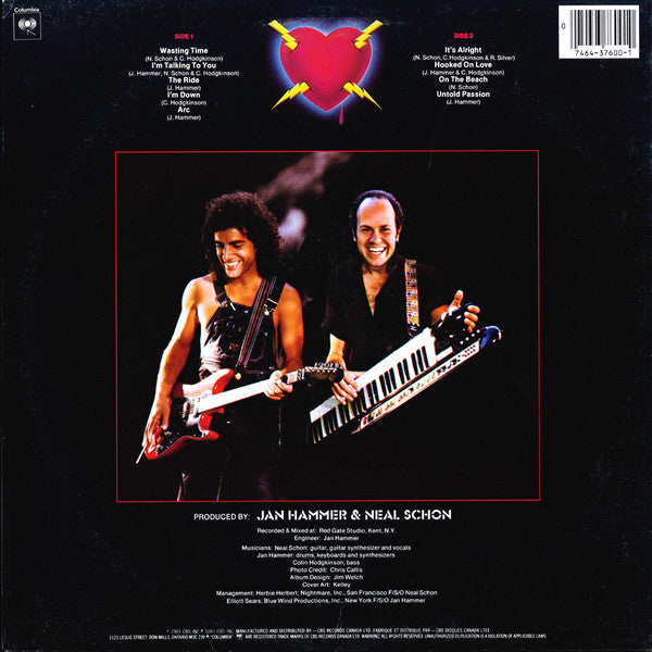 Schon & Hammer : Untold Passion (LP, Album)