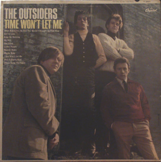 The Outsiders (4) : Time Won't Let Me (LP, Album, Mono)