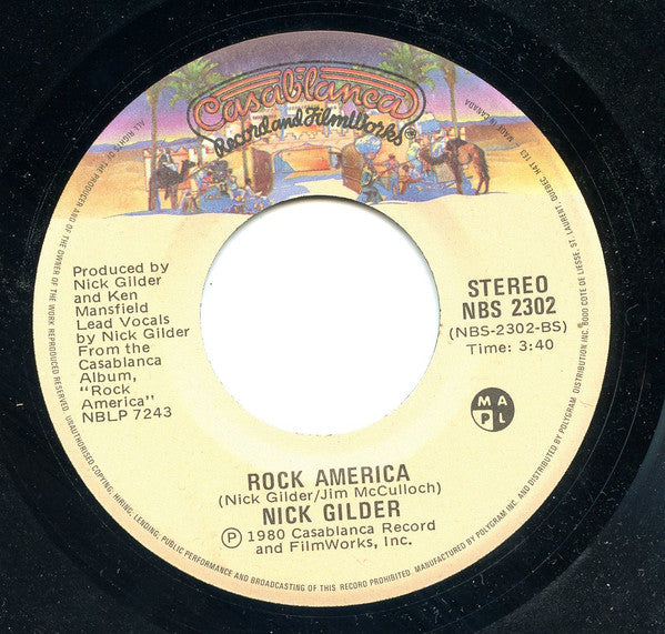 Nick Gilder : Catch 22 (7", Single)