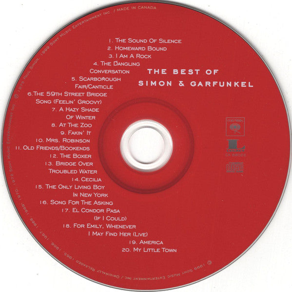 Simon & Garfunkel : The Best Of Simon & Garfunkel (CD, Comp)