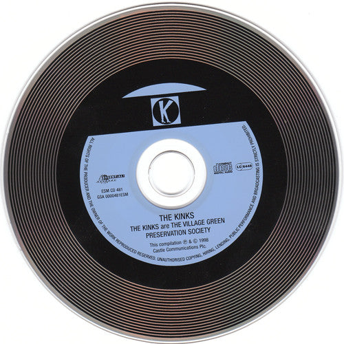 The Kinks : The Kinks Are The Village Green Preservation Society (CD, Album, Mono, RE, RM, PMD)