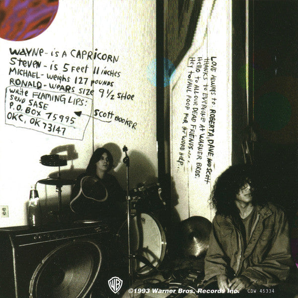 The Flaming Lips : Transmissions From The Satellite Heart (CD, Album, Club, RE)