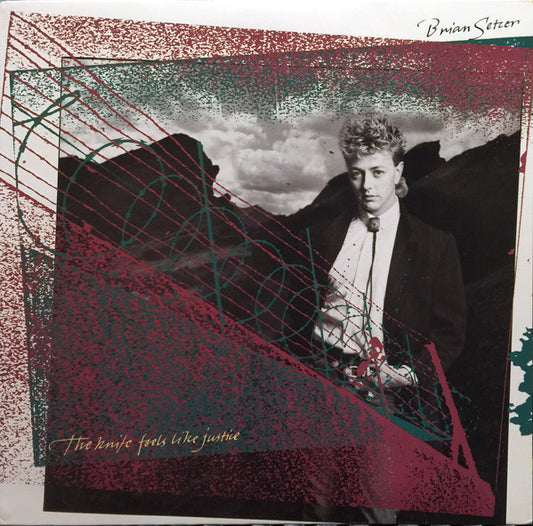 Brian Setzer : The Knife Feels Like Justice (LP, Album)