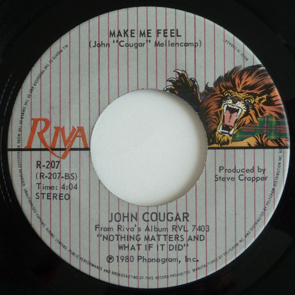 John Cougar Mellencamp : Ain't Even Done With The Night (7", Single)