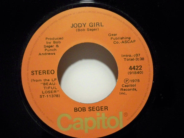 Bob Seger : Mainstreet (7", Single)