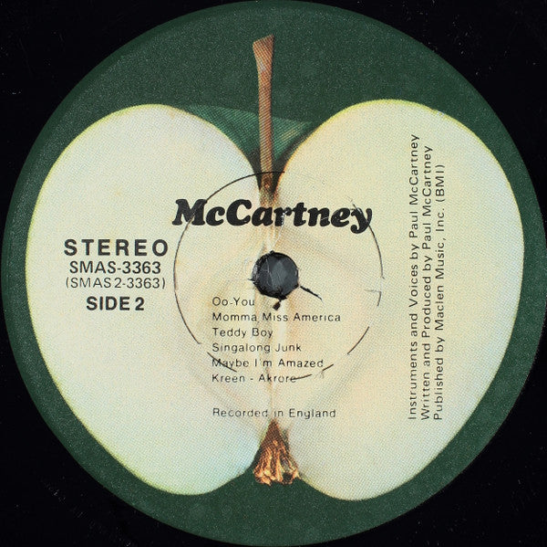 Paul McCartney : McCartney (LP, Album, Win)