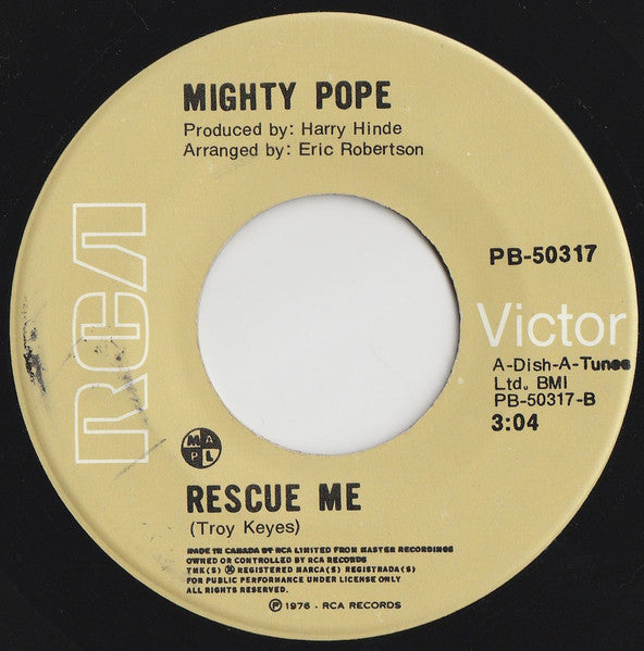 Mighty Pope : Whatever Goes Around (7", Single)