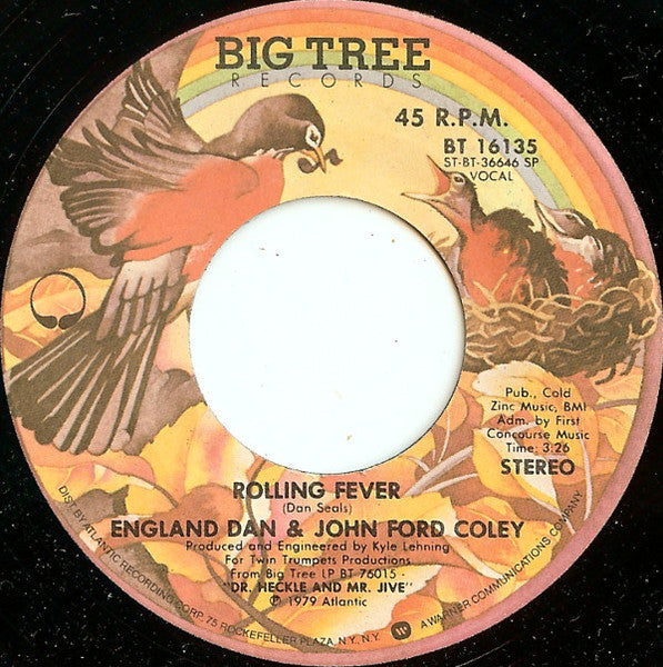 England Dan & John Ford Coley : Hollywood Heckle & Jive (7", Styrene)