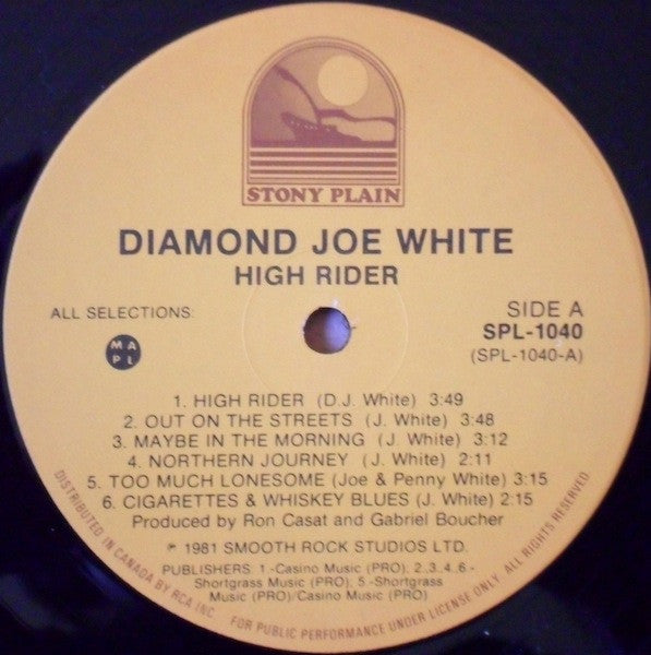 Diamond Joe White : High Rider (LP, Album)