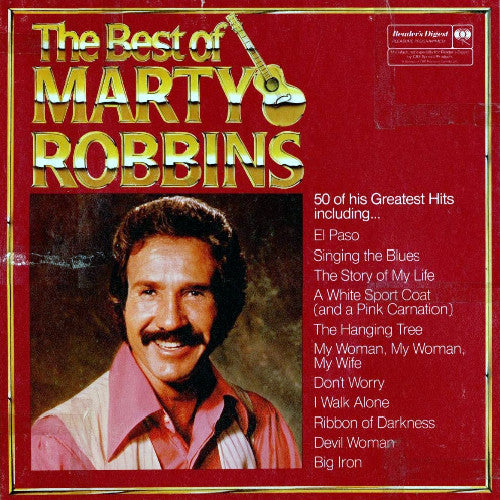Marty Robbins : The Best Of Marty Robbins (5xLP, Comp + Box)