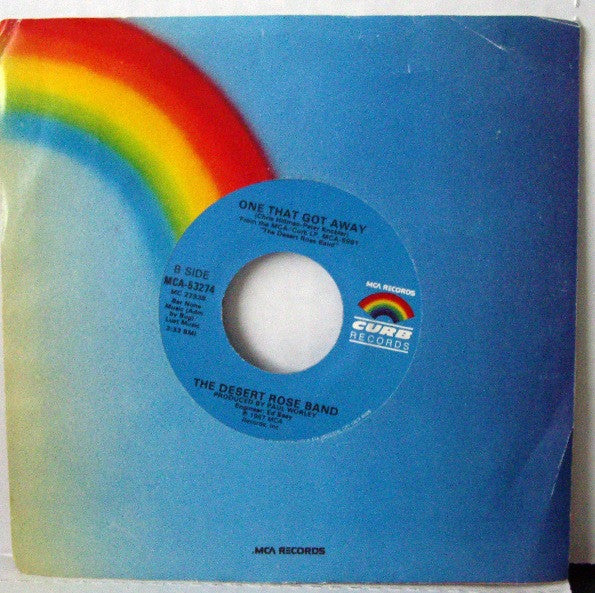 Desert Rose Band : He's Back And I'm Blue (7", Glo)