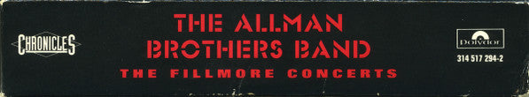 The Allman Brothers Band : The Fillmore Concerts (2xCD, Comp, Club, BMG)