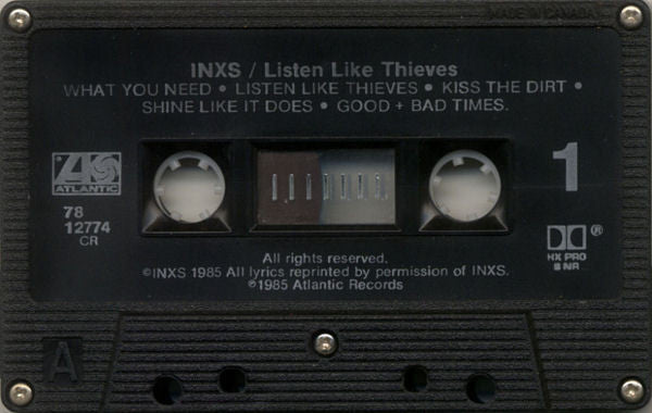 INXS : Listen Like Thieves (Cass, Album, Dol)