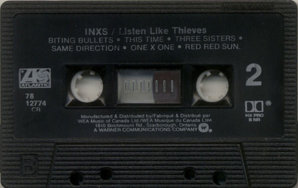INXS : Listen Like Thieves (Cass, Album, Dol)