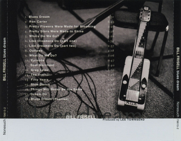 Bill Frisell : Blues Dream (CD, Album, O-C)