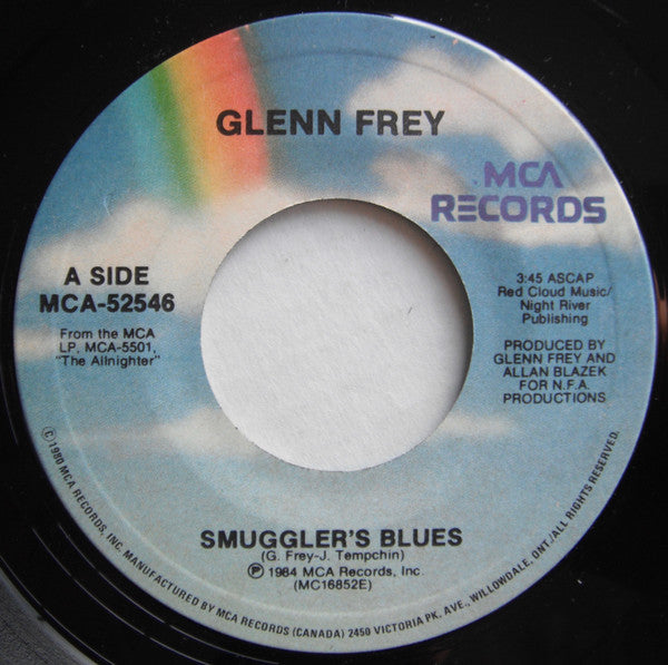 Glenn Frey : Smuggler's Blues (7", Single)