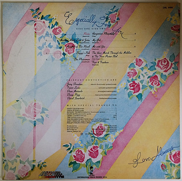 Fairport Convention : Rosie (LP, Album, RE)