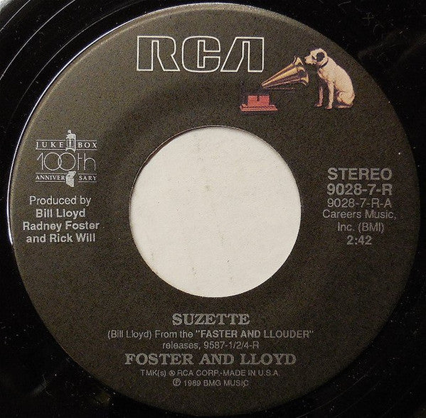 Foster And Lloyd : Suzette (7")