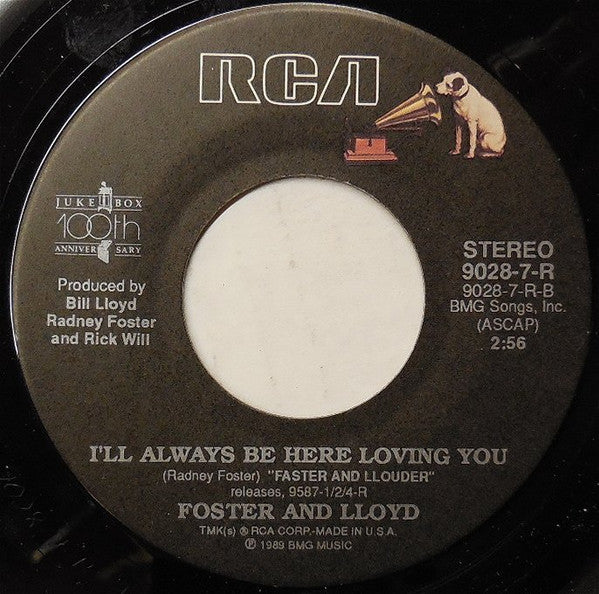 Foster And Lloyd : Suzette (7")